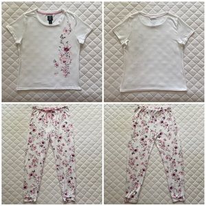 🌸 Laura Ashley, Sakura No Hi Cherry Blossoms Pajama Set